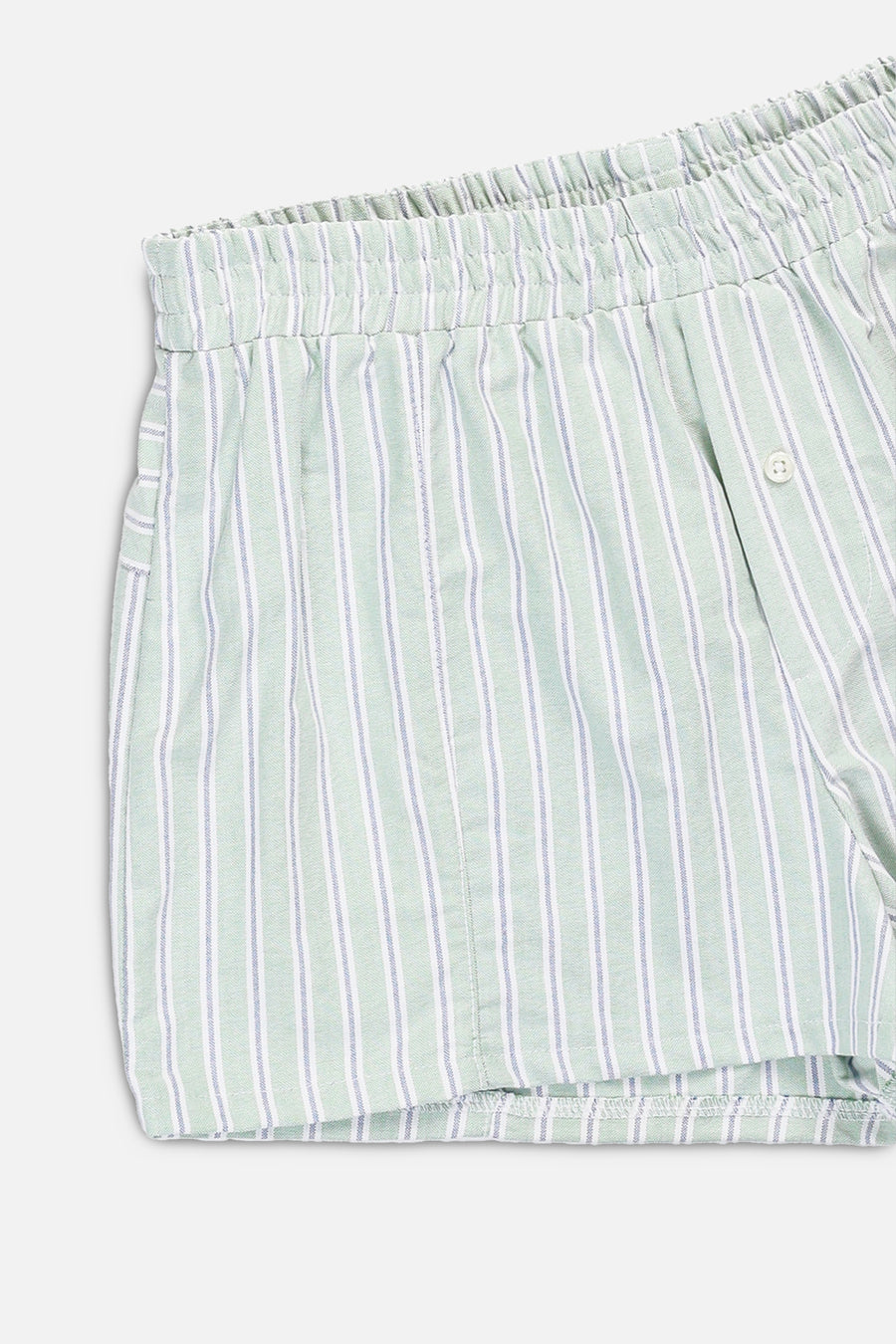 Rework Oxford Mini Boxer Shorts - S