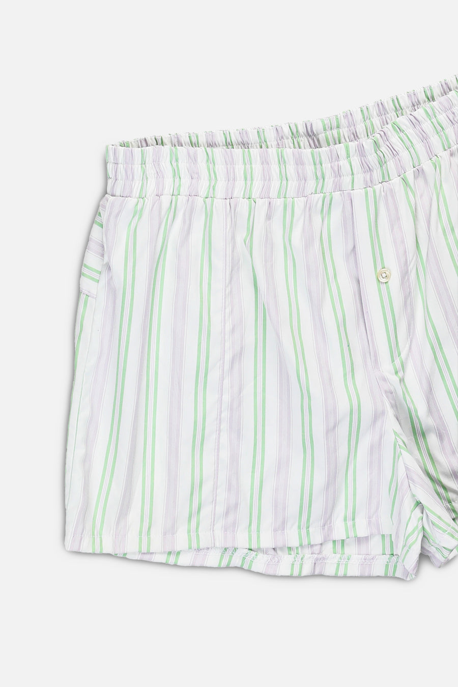 Rework Oxford Mini Boxer Shorts - M