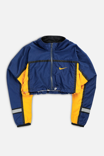 Rework Nike Crop Windbreaker - L