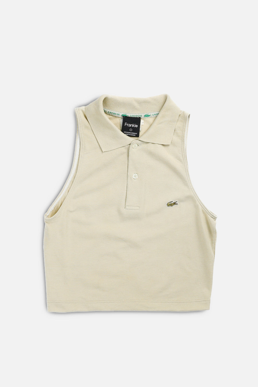 Rework Lacoste Collared Tank - L