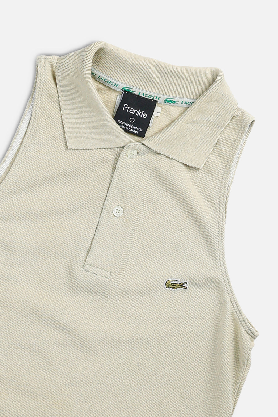 Rework Lacoste Collared Tank - L