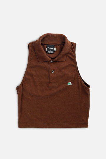 Rework Lacoste Collared Tank - L