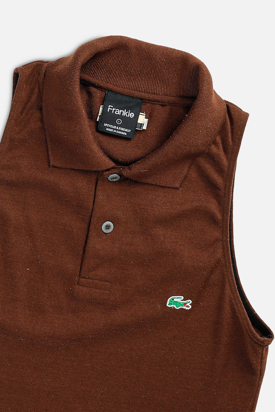 Rework Lacoste Collared Tank - L