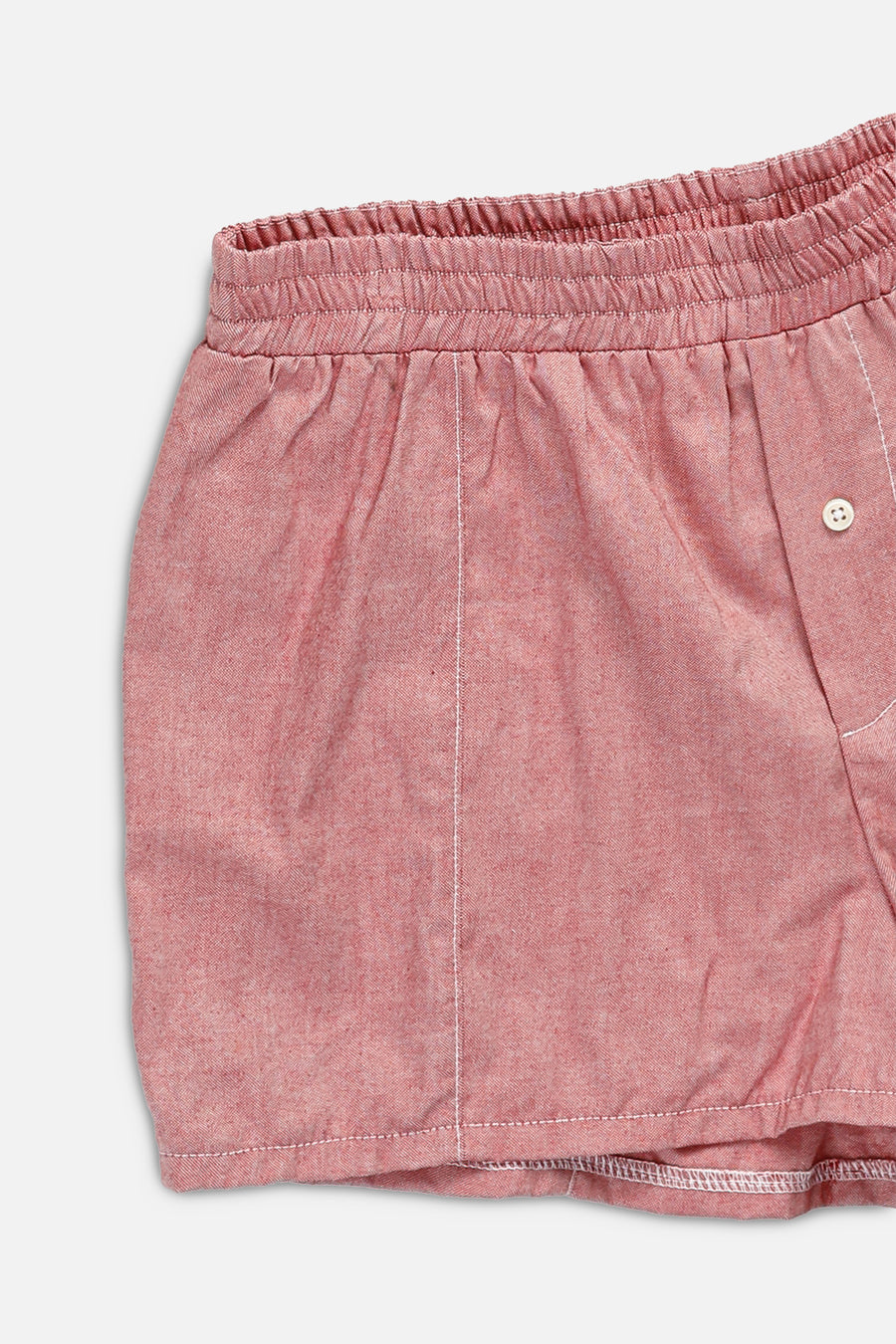 Rework Oxford Mini Boxer Shorts - M