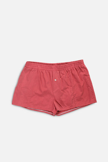 Rework Oxford Mini Boxer Shorts - XL