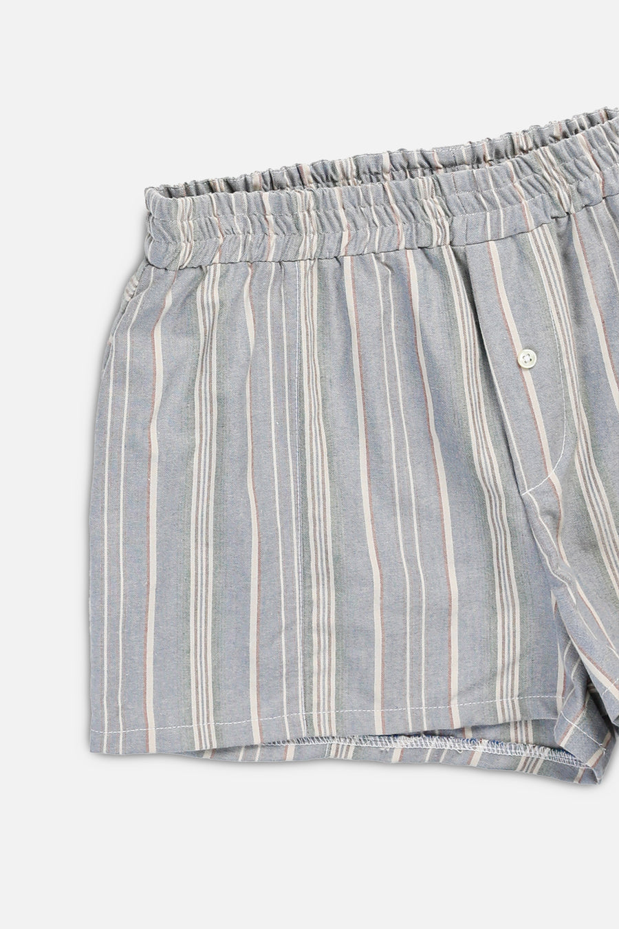 Rework Oxford Mini Boxer Shorts - M