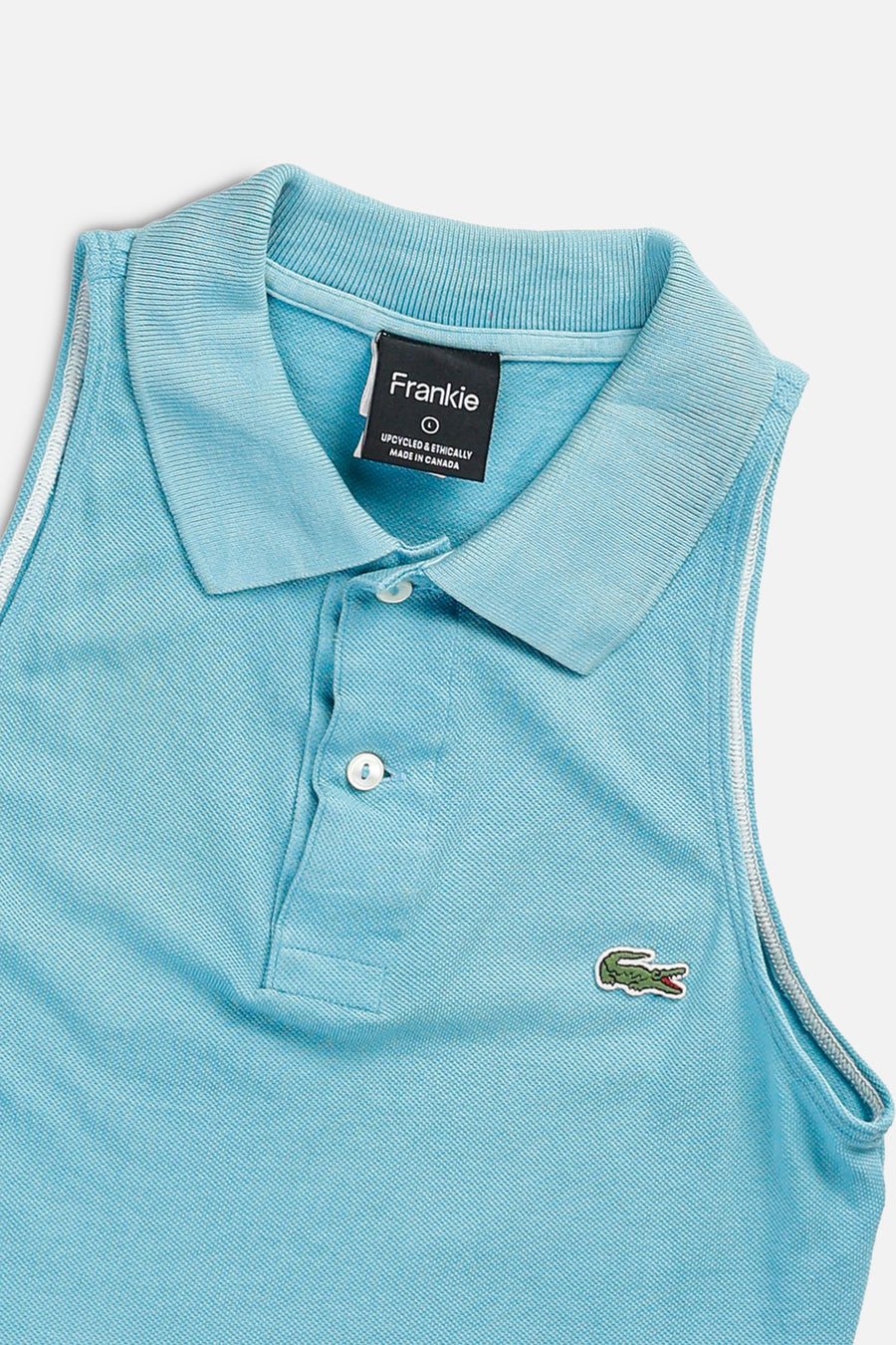 Rework Lacoste Collared Tank - L