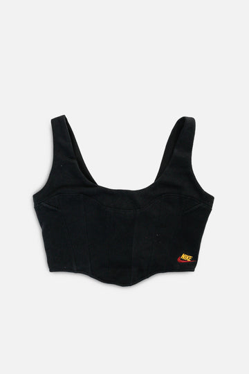 Rework Nike Sweatshirt Bustier - XL