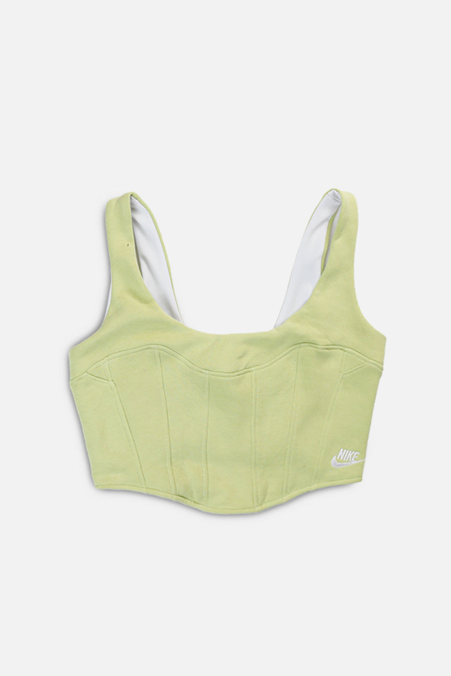 Rework Nike Sweatshirt Bustier - M