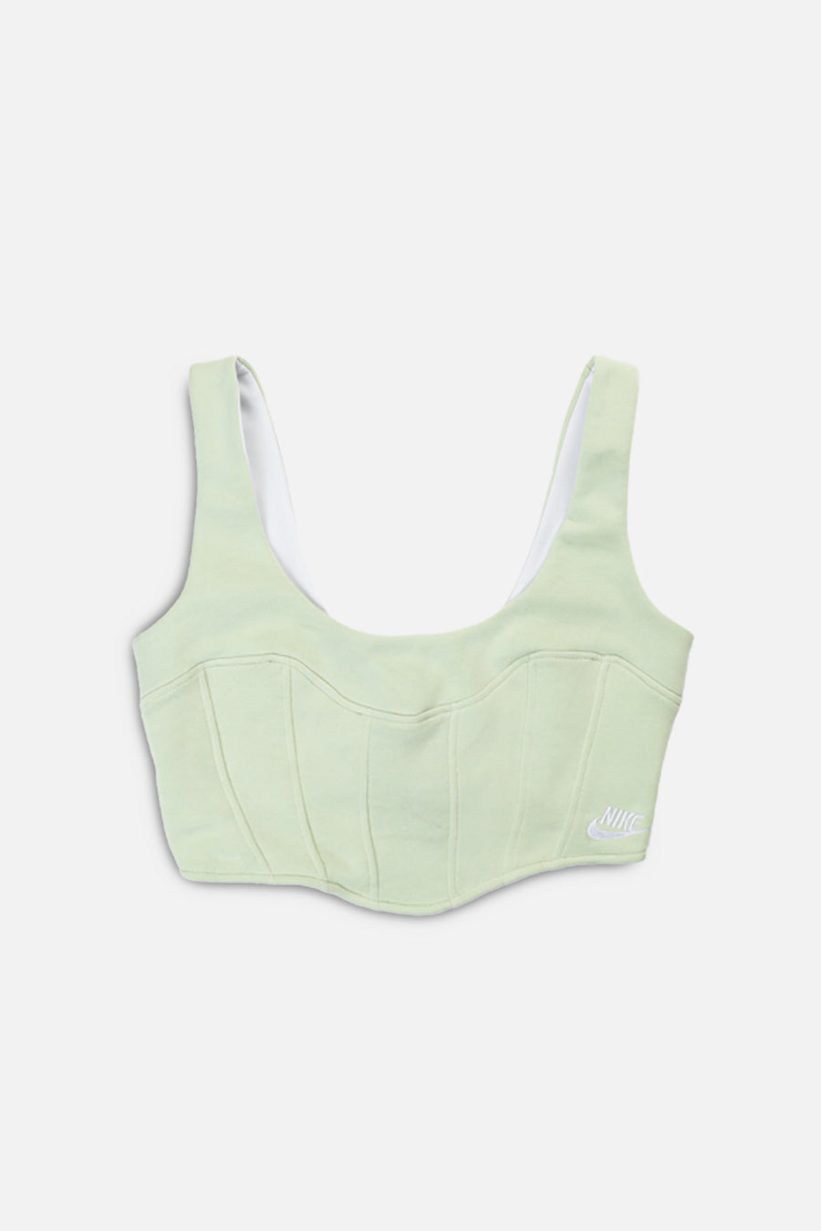 Rework Nike Sweatshirt Bustier - S