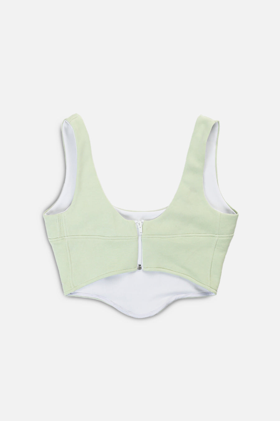 Rework Nike Sweatshirt Bustier - S