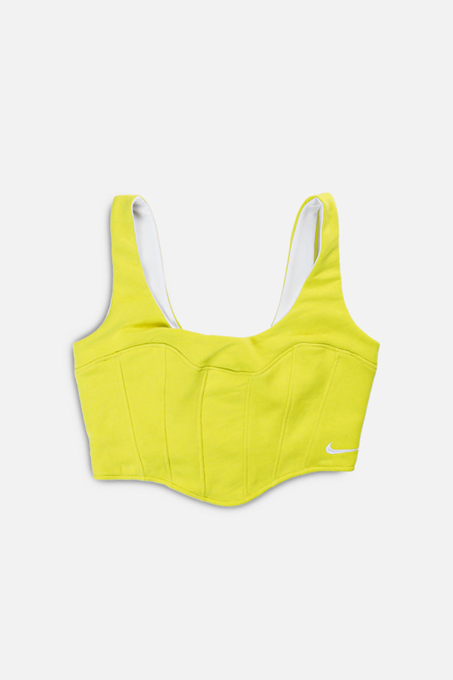 Rework Nike Sweatshirt Bustier - L