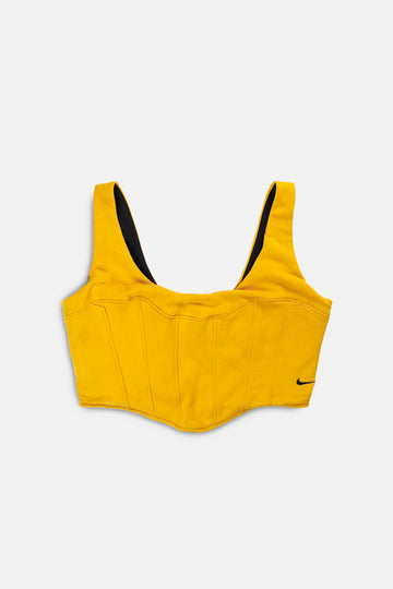 Rework Nike Sweatshirt Bustier - XXL