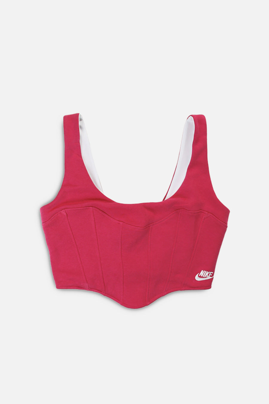 Rework Nike Sweatshirt Bustier - L