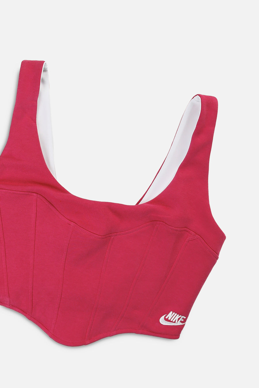 Rework Nike Sweatshirt Bustier - L