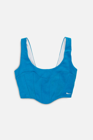 Rework Nike Sweatshirt Bustier - S