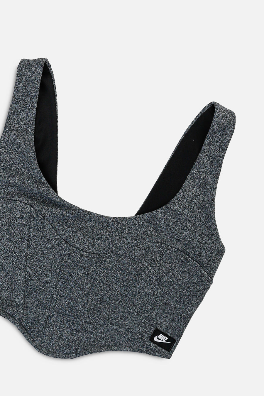 Rework Nike Sweatshirt Bustier - S