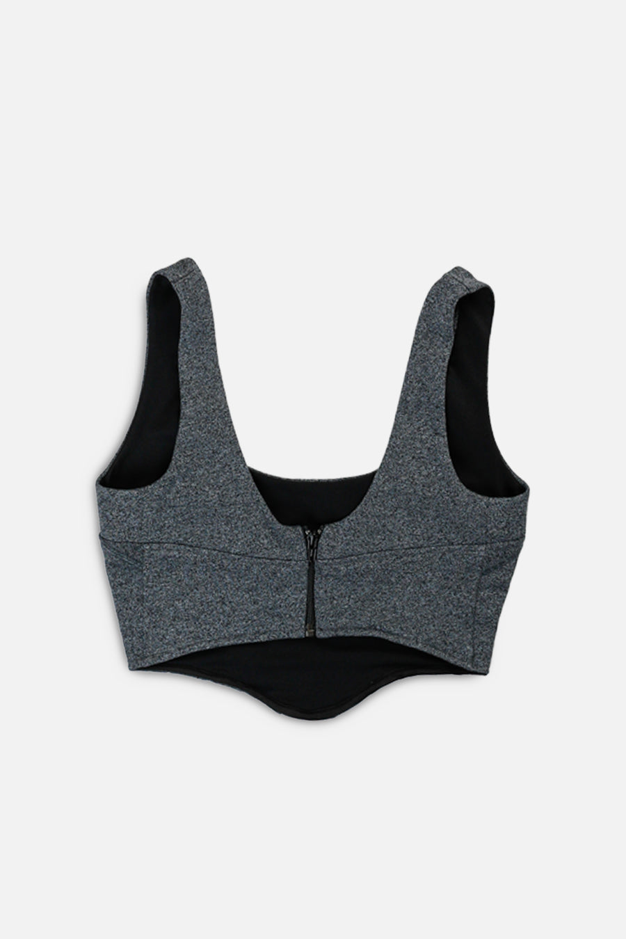 Rework Nike Sweatshirt Bustier - S