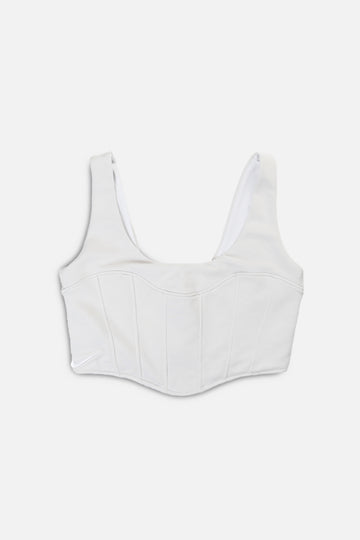 Rework Nike Sweatshirt Bustier - L