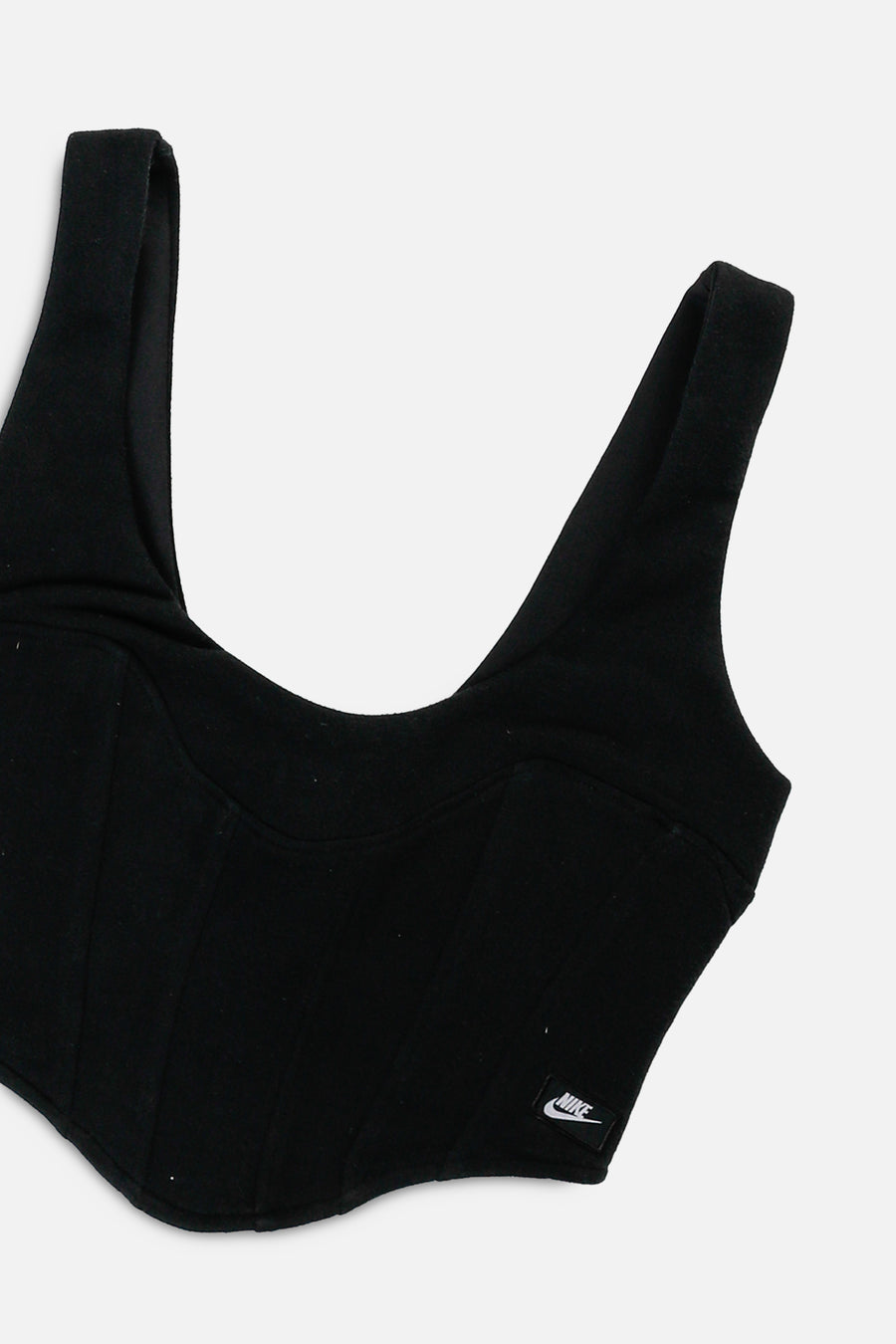 Rework Nike Sweatshirt Bustier - S