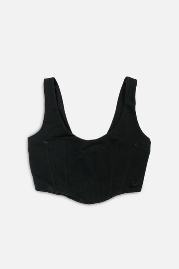 Rework Nike Sweatshirt Bustier - L