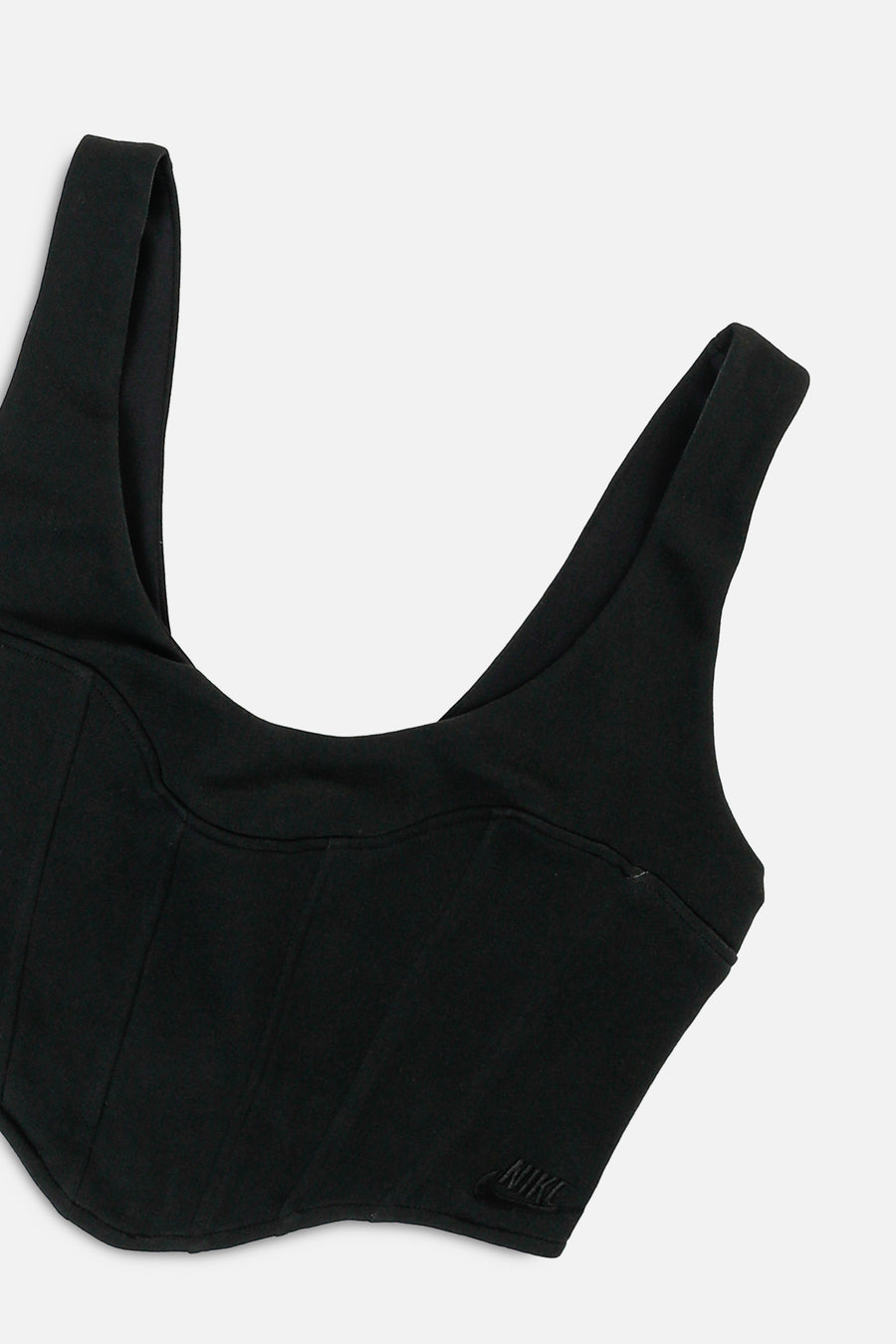 Rework Nike Sweatshirt Bustier - L