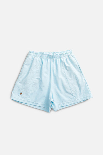 Unisex Rework Oxford Boxer Shorts - XS