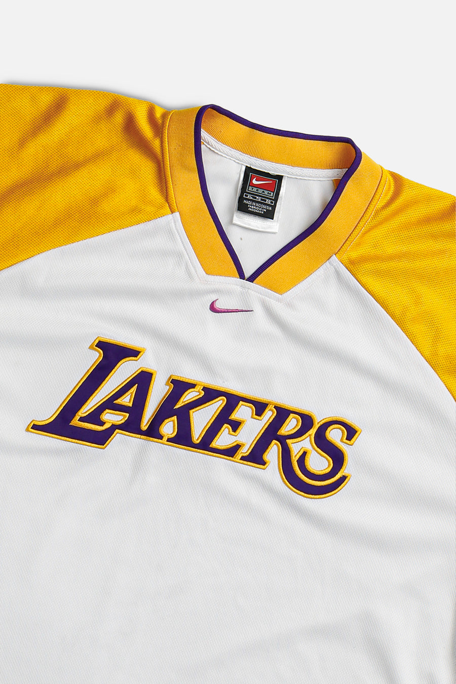 Vintage LA Lakers NBA Warm Up Tee - XL