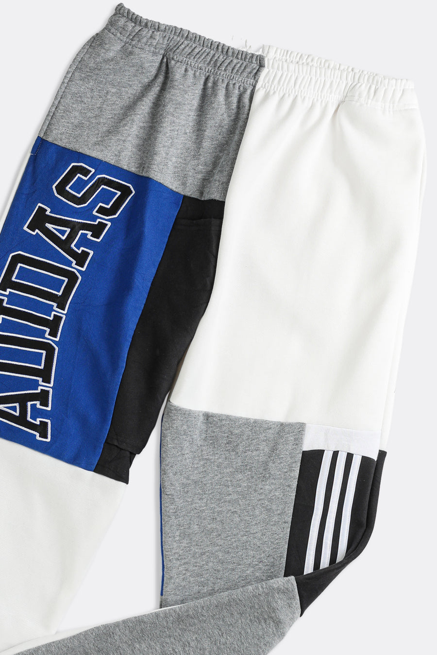 Unisex Rework Adidas Patchwork Sweatpants - L