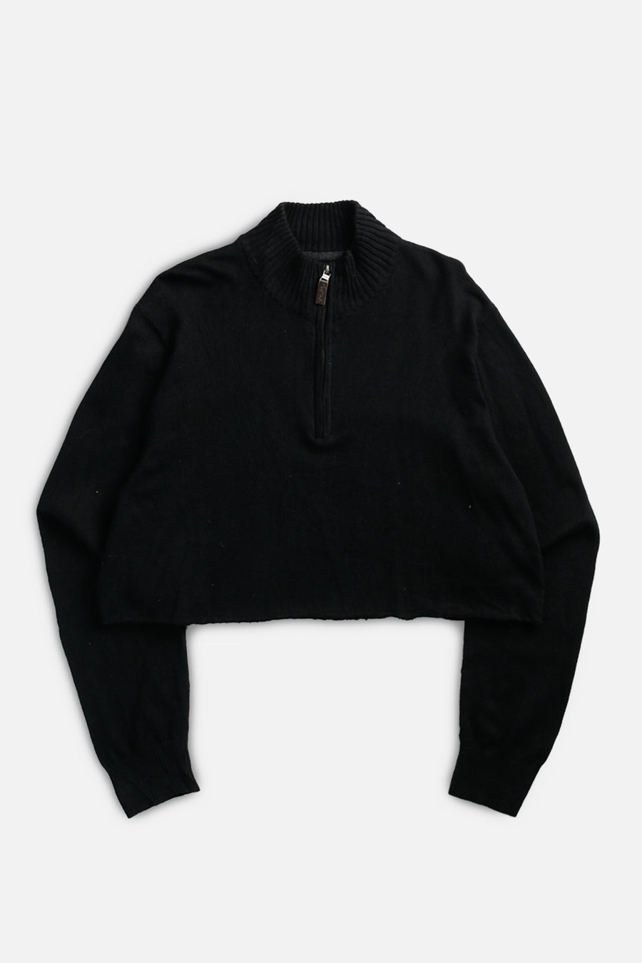 Rework Crop Knit Sweater - XXL