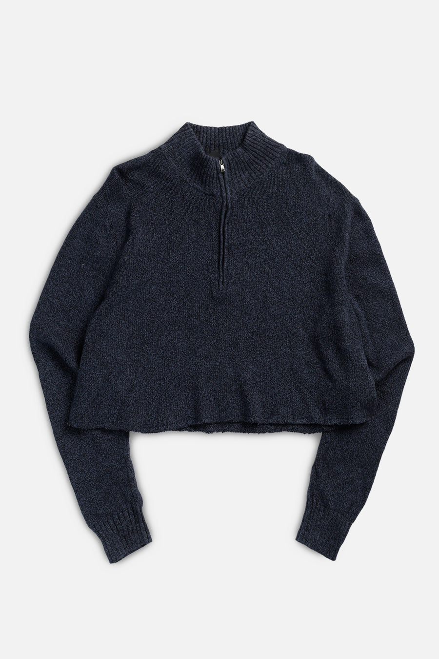 Rework Crop Knit Sweater - XXL