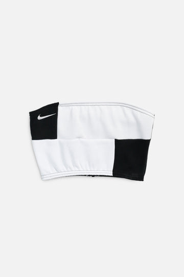 Rework Nike Patchwork Bandeau - S