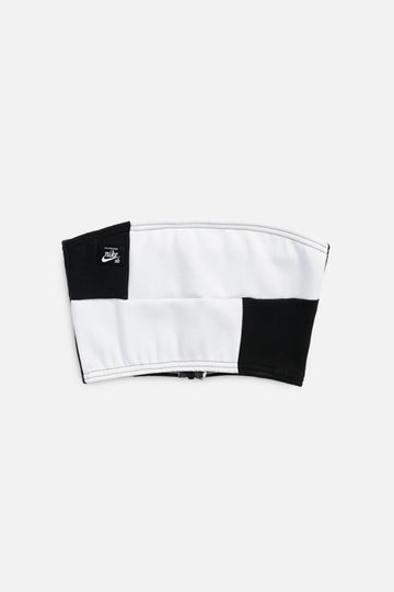 Rework Nike Patchwork Bandeau - S