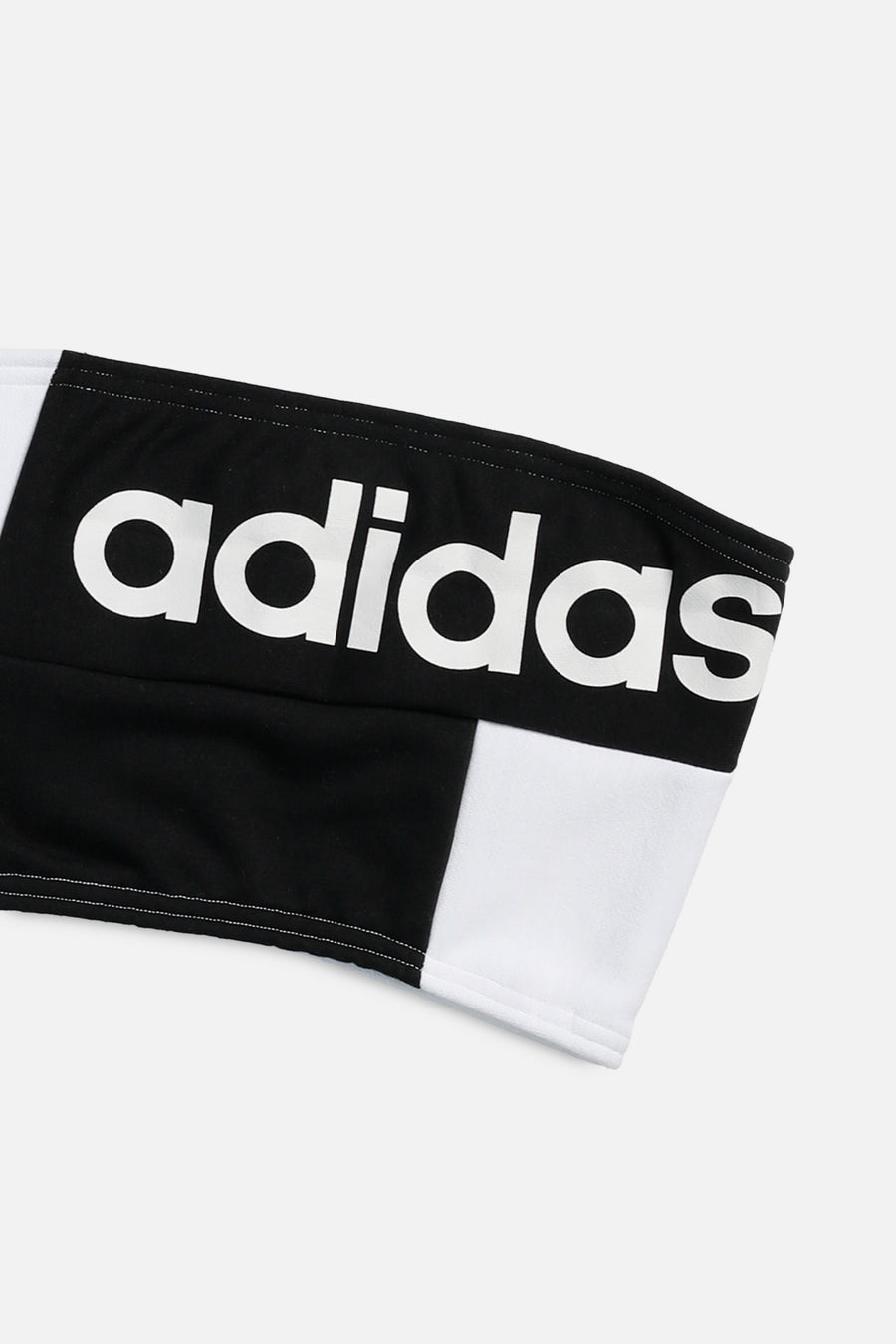 Rework Adidas Patchwork Bandeau - L