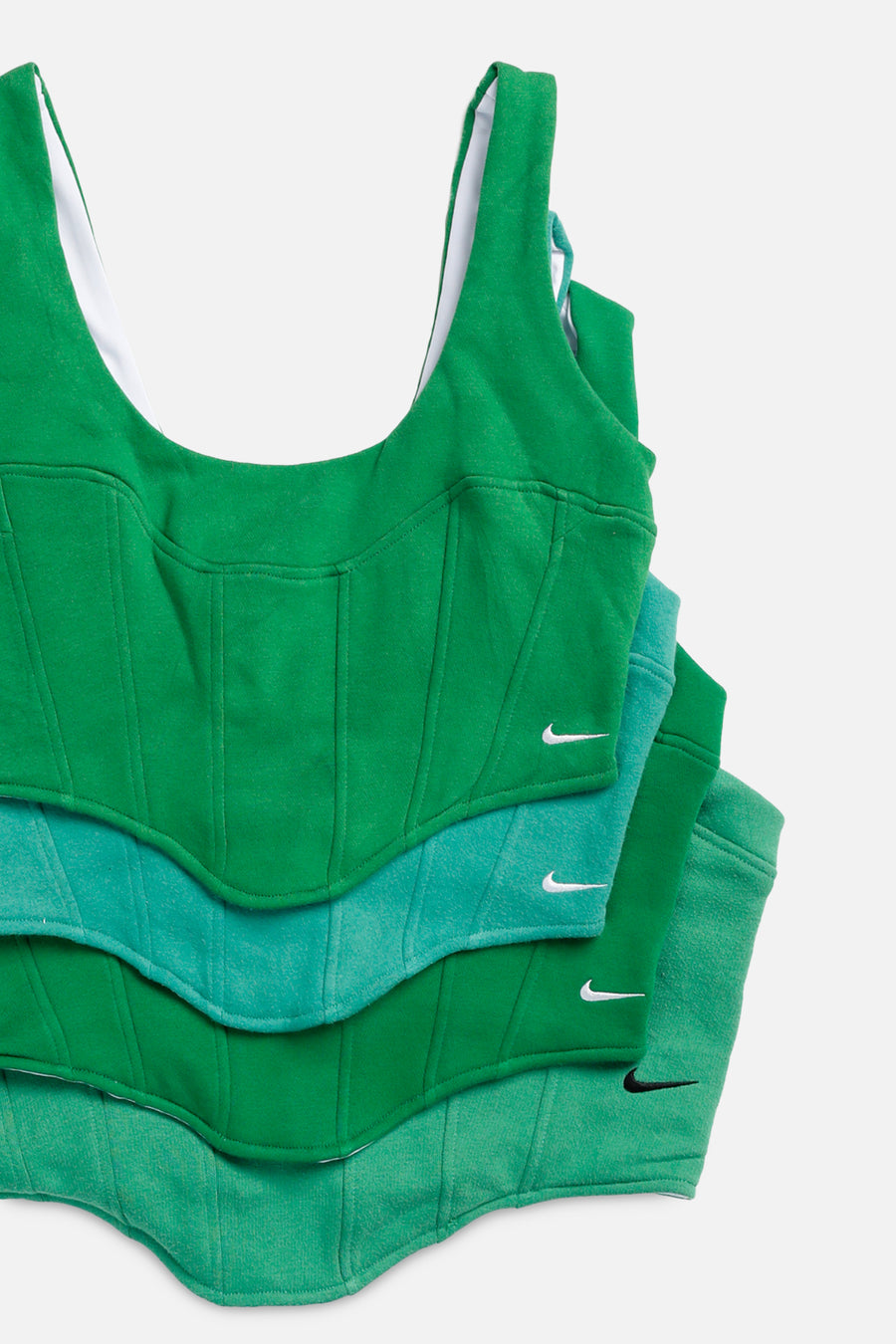 Rework Nike Sweatshirt Bustier - XS, S, M, L, XL