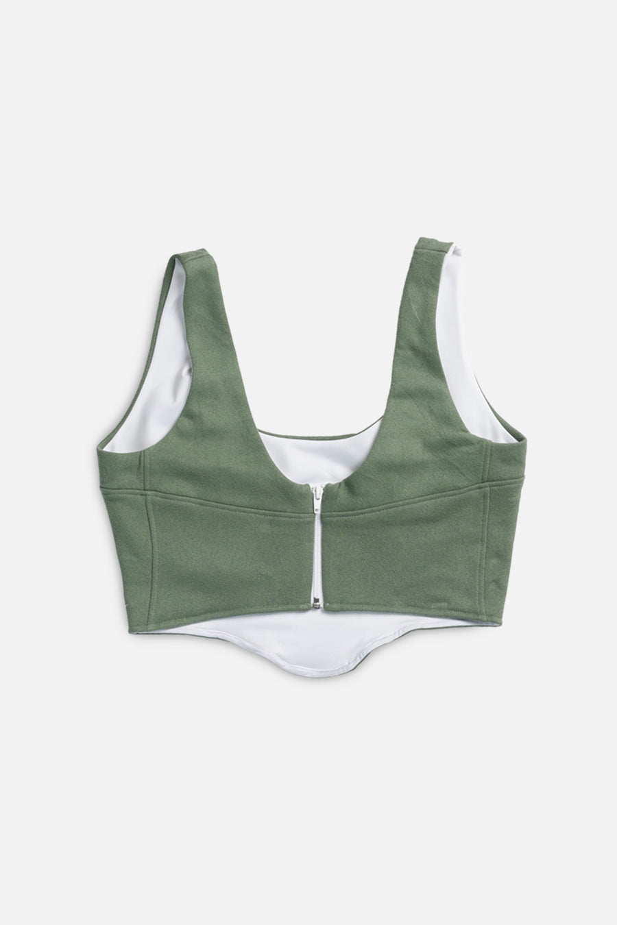 Rework Nike Sweatshirt Bustier - L