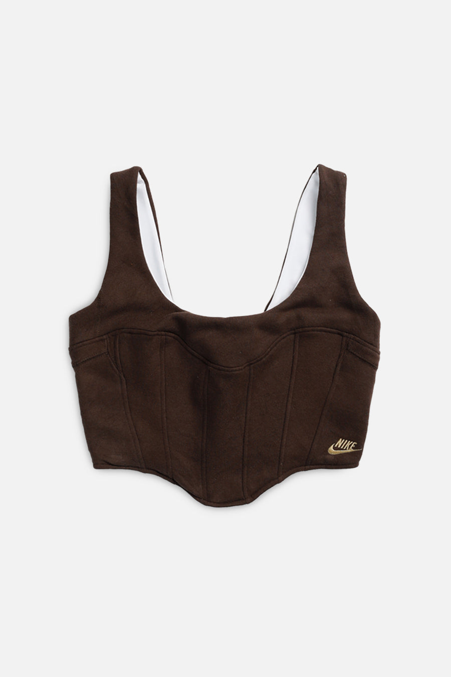 Rework Nike Sweatshirt Bustier - XS, S, M, L