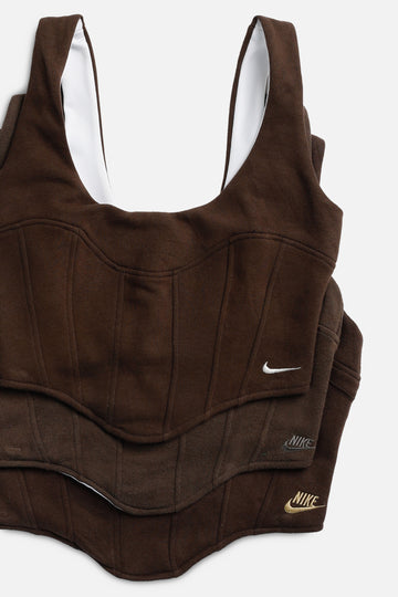 Rework Nike Sweatshirt Bustier - XS, S, M, L