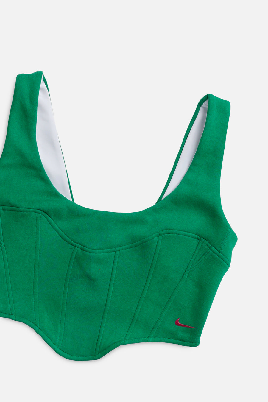 Rework Nike Sweatshirt Bustier -S