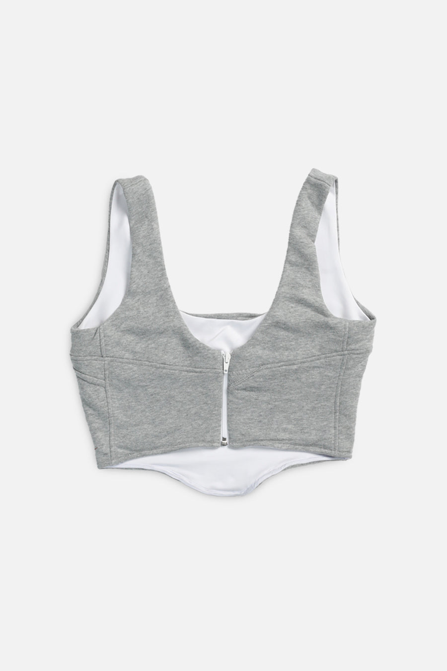 Rework Nike Sweatshirt Bustier - M