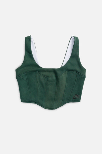 Rework Nike Sweatshirt Bustier - M