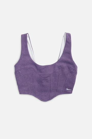 Rework Nike Sweatshirt Bustier - XS, S, M, L