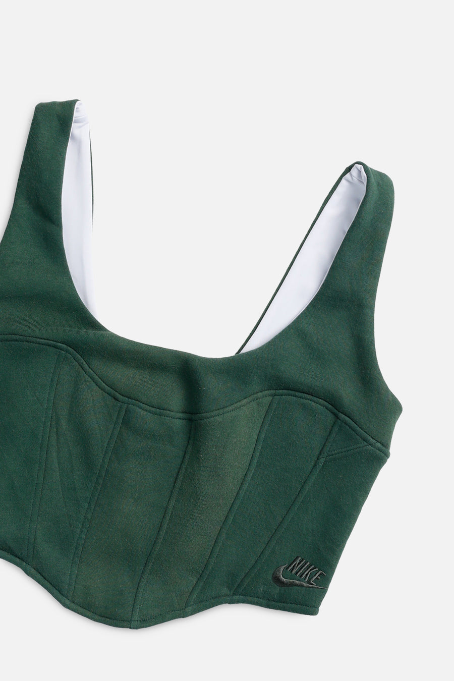 Rework Nike Sweatshirt Bustier - M