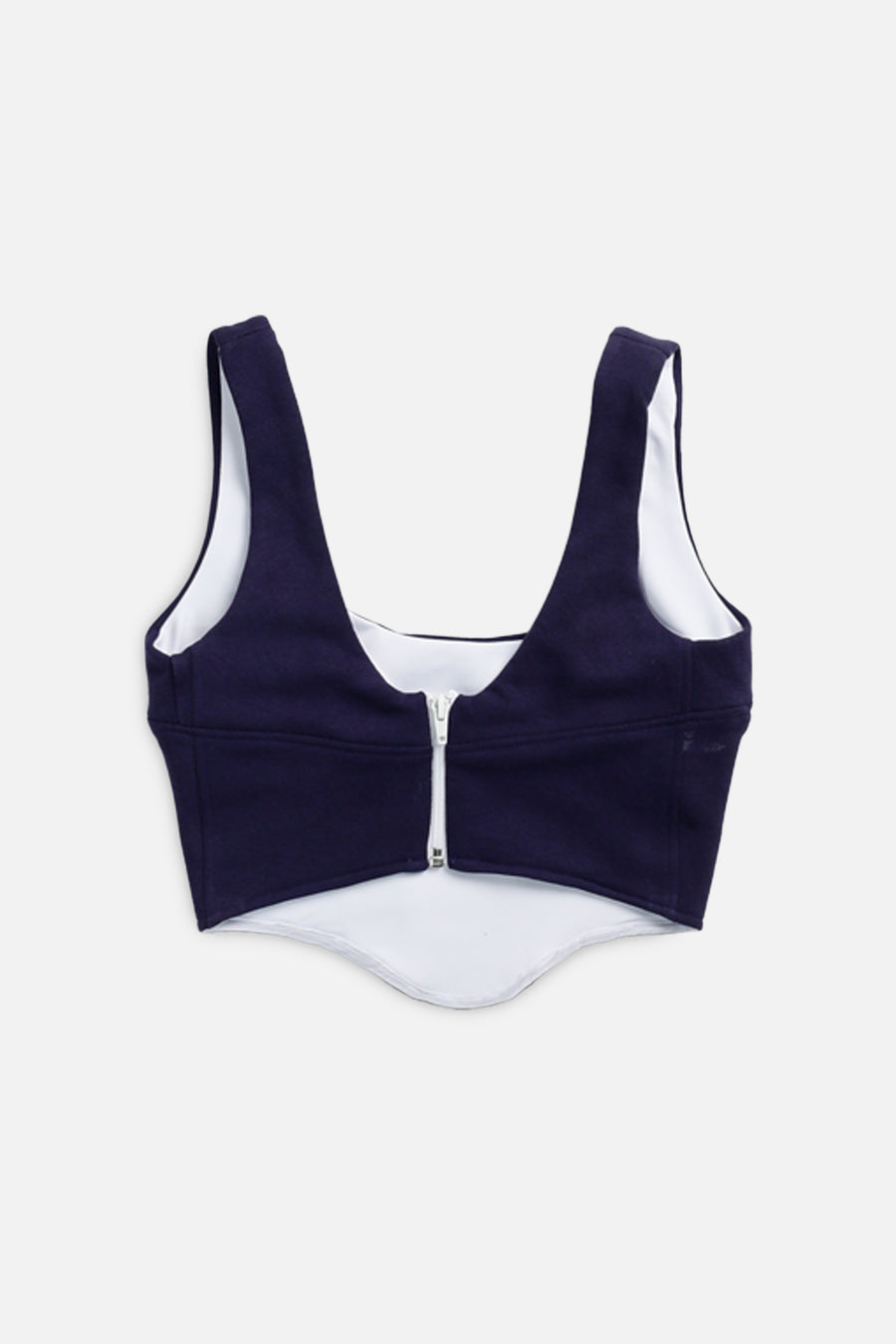 Rework Nike Sweatshirt Bustier - XS