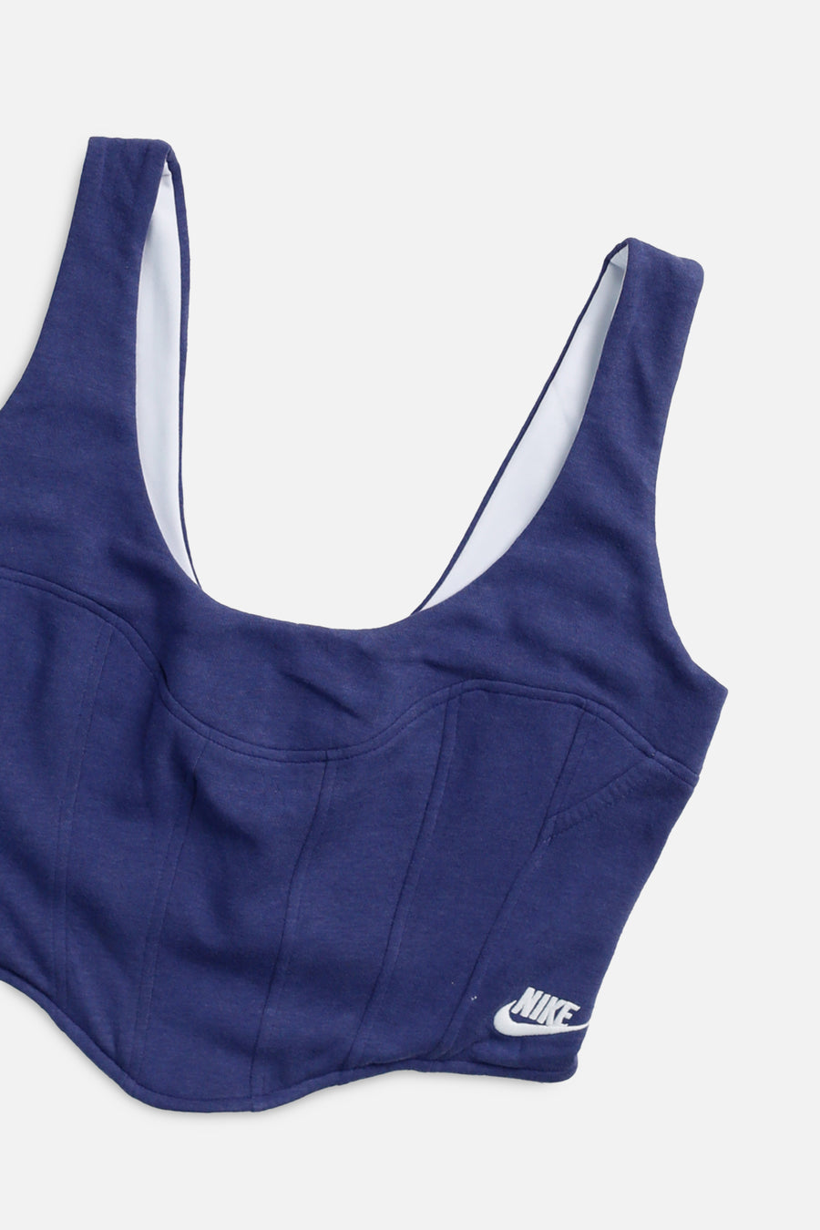 Rework Nike Sweatshirt Bustier - M