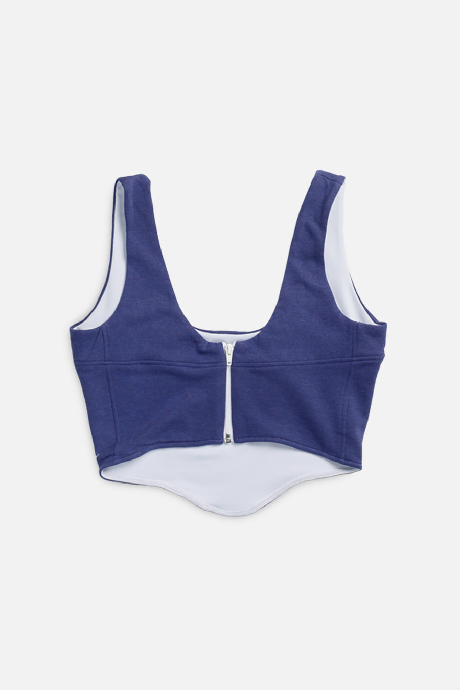 Rework Nike Sweatshirt Bustier - M