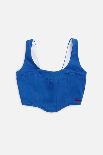 Rework Nike Sweatshirt Bustier - M