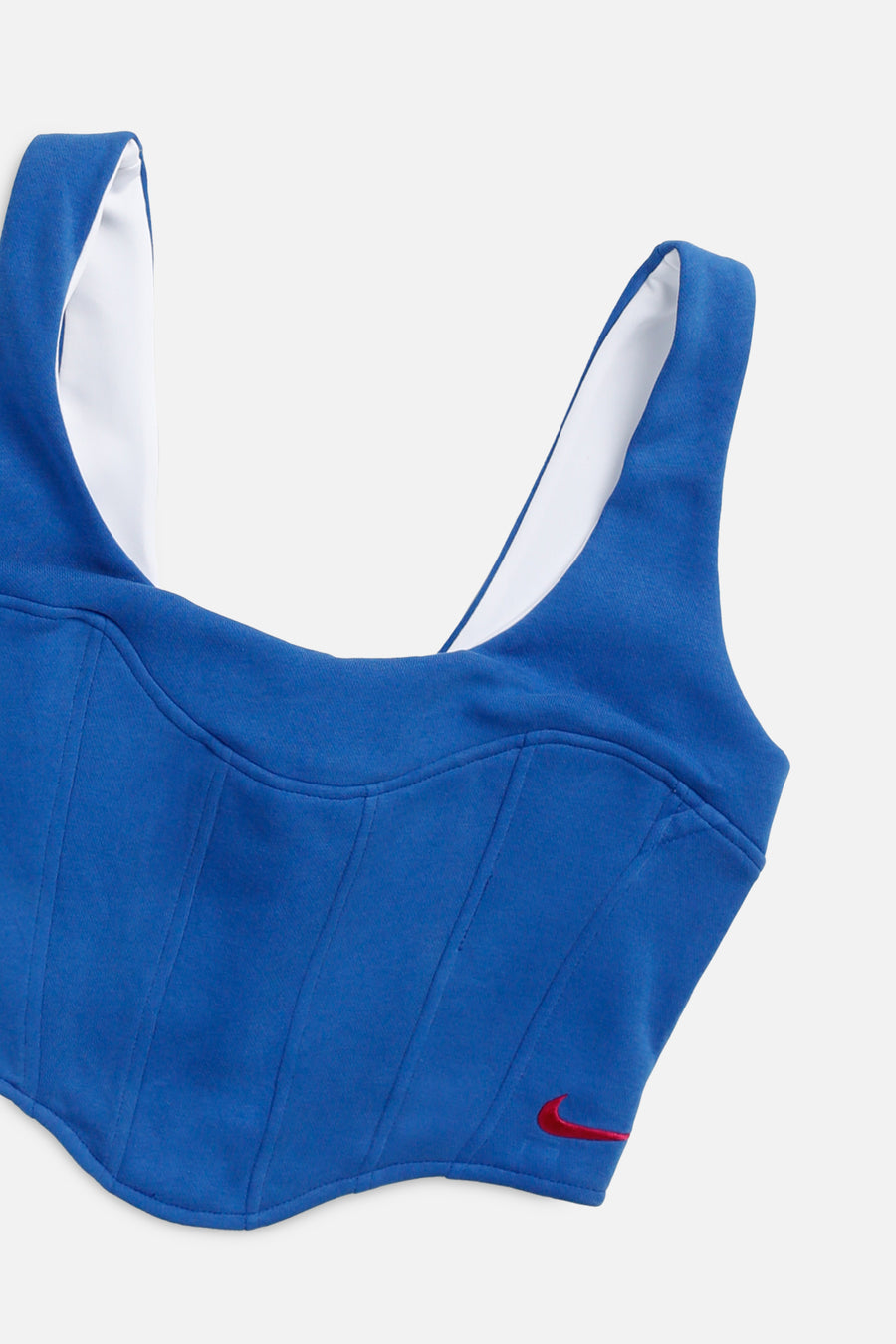 Rework Nike Sweatshirt Bustier - M