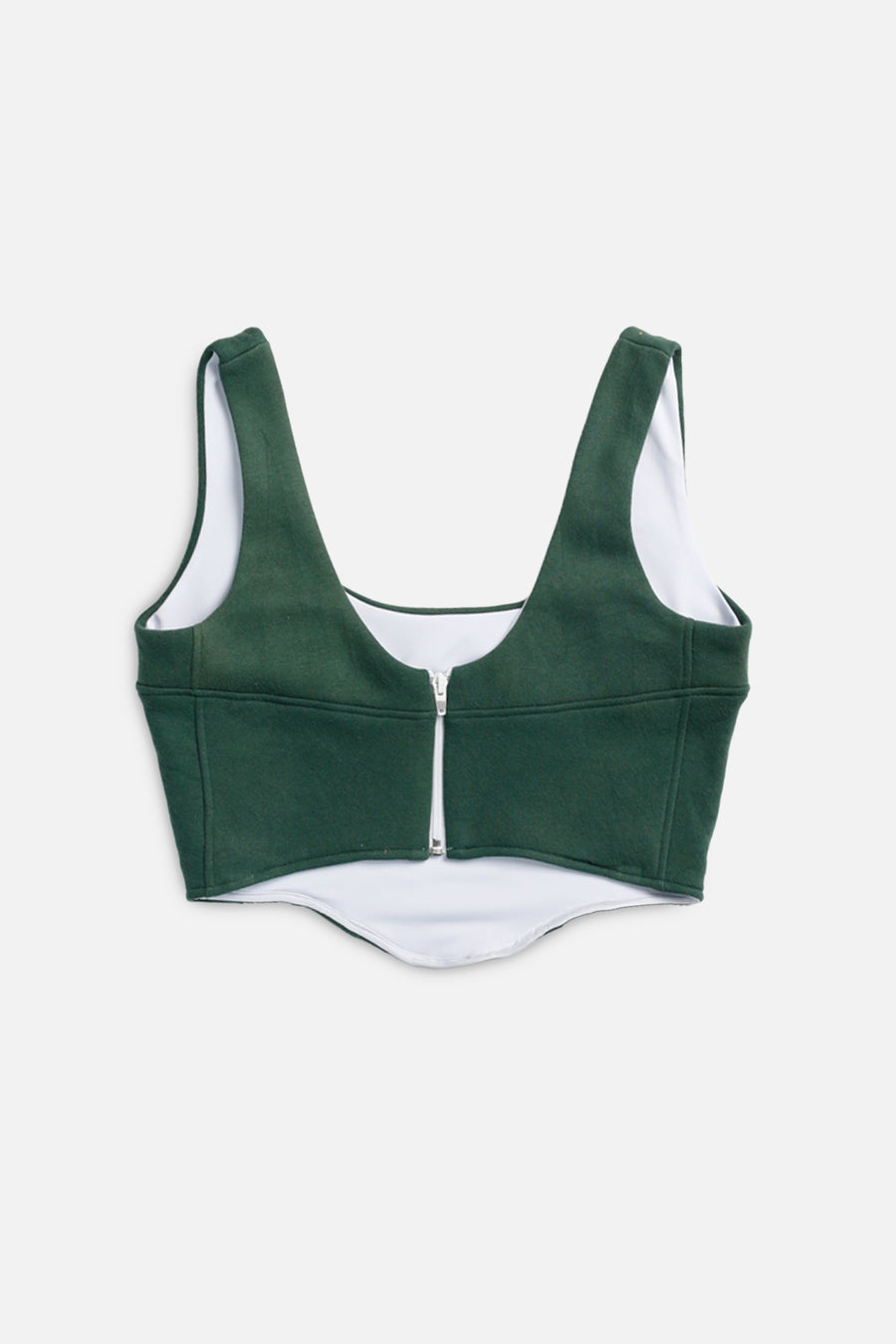 Rework Nike Sweatshirt Bustier - M