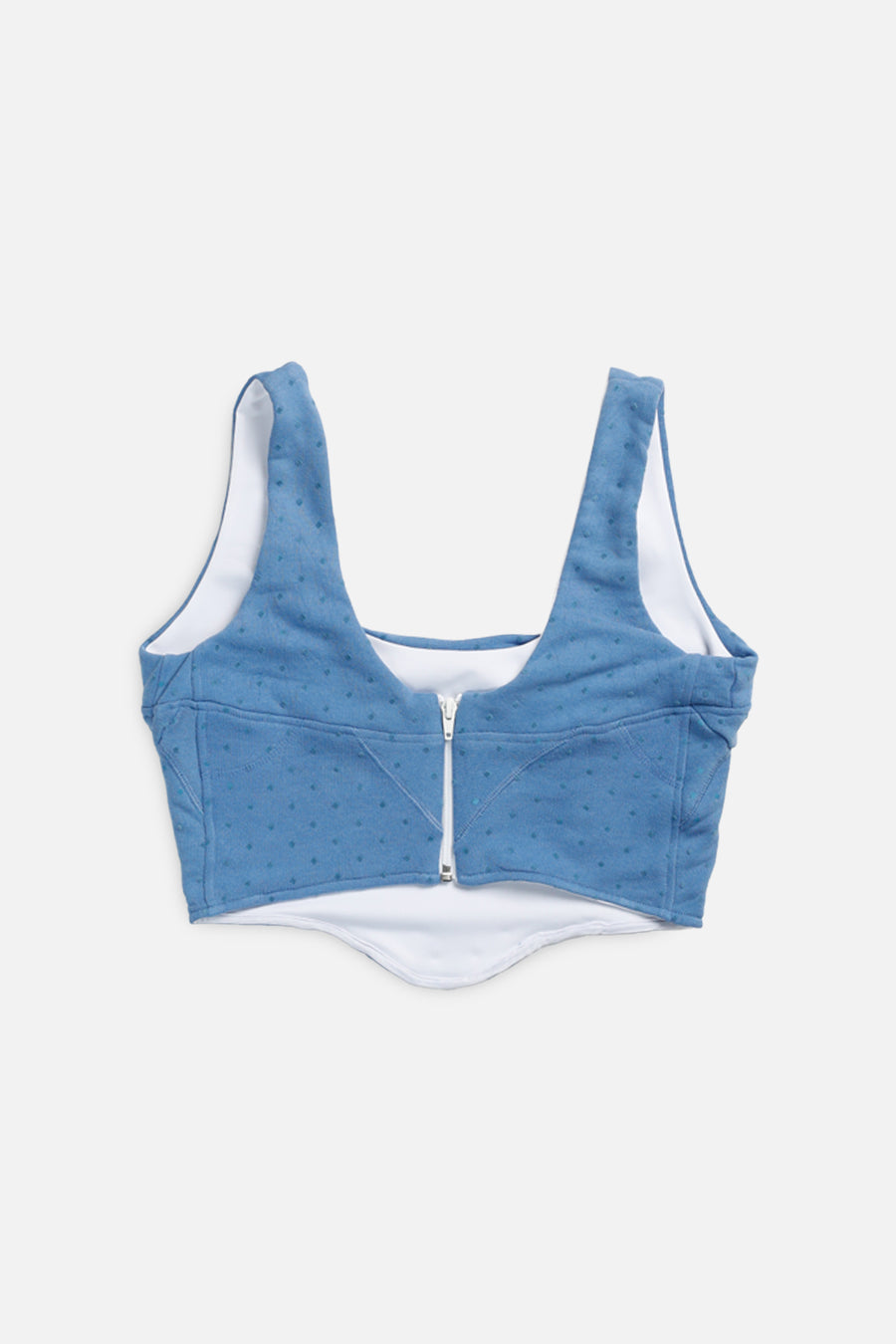 Rework Nike Sweatshirt Bustier - M